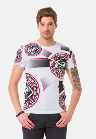 CIPO & BAXX Shirt in White: front
