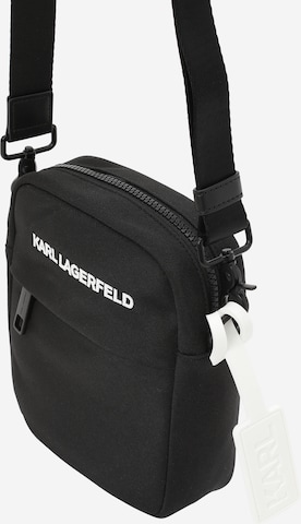 Sac à bandoulière Karl Lagerfeld en noir : devant