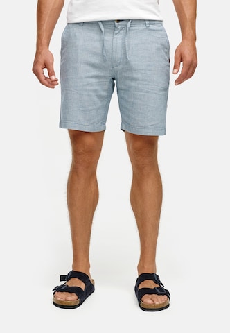 INDICODE JEANS Regular Pants 'Erwil' in Blue: front