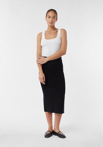comma casual identity Skirt in Black: front