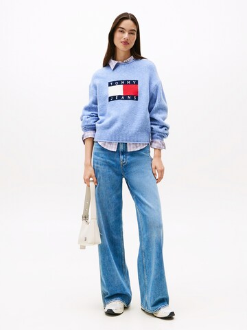 Tommy Jeans Pullover i blå