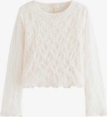 Next - Camiseta en blanco: frente