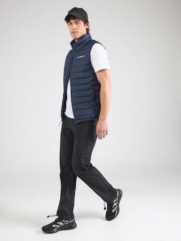 Vestă sport 'Powder Lite II' de la COLUMBIA pe albastru
