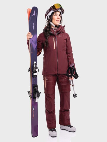 Schöffel Outdoorjas 'Pizac' in Rood