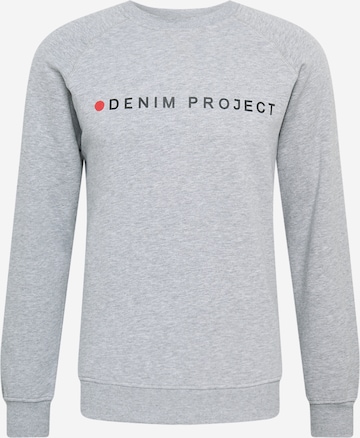 Denim Project Средняя посадка Свитшот в Серый: спереди