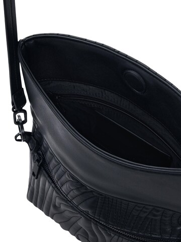 Borsa a spalla 'BAG_HELIUM TROKEL BLACK 26SAXPBA' di Desigual in nero