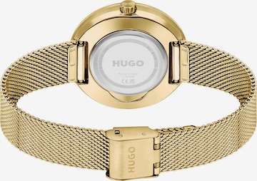 HUGO Red Analógové hodinky - Zlatá
