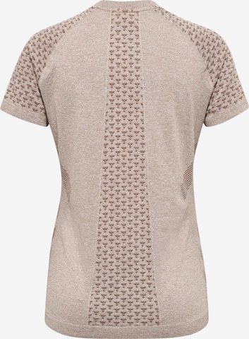 T-shirt fonctionnel Hummel en beige