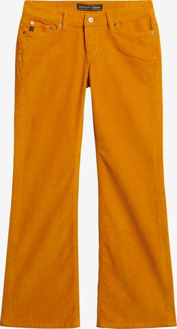 Superdry Pants in Orange: front