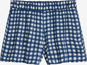 Marc O'Polo Pyjamashorts ' Mix N Match ' in Blau: Vorderseite