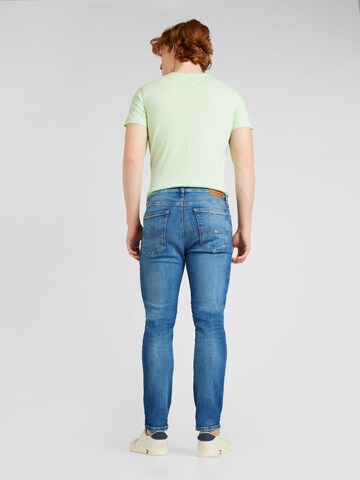 Coupe slim Jean 'SIMON SKINNY' Tommy Jeans en bleu