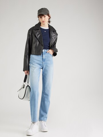 Regular Jeans 'JULIE STRAIGHT' de la Tommy Jeans pe albastru