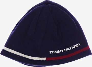 TOMMY HILFIGER Hat & Cap in One size in Blue: front