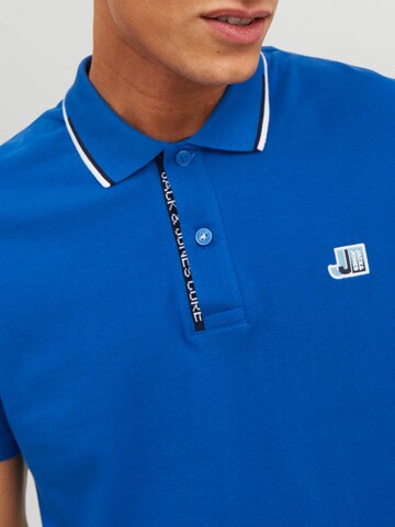 JACK & JONES Poloshirt 'Logan' in Blau