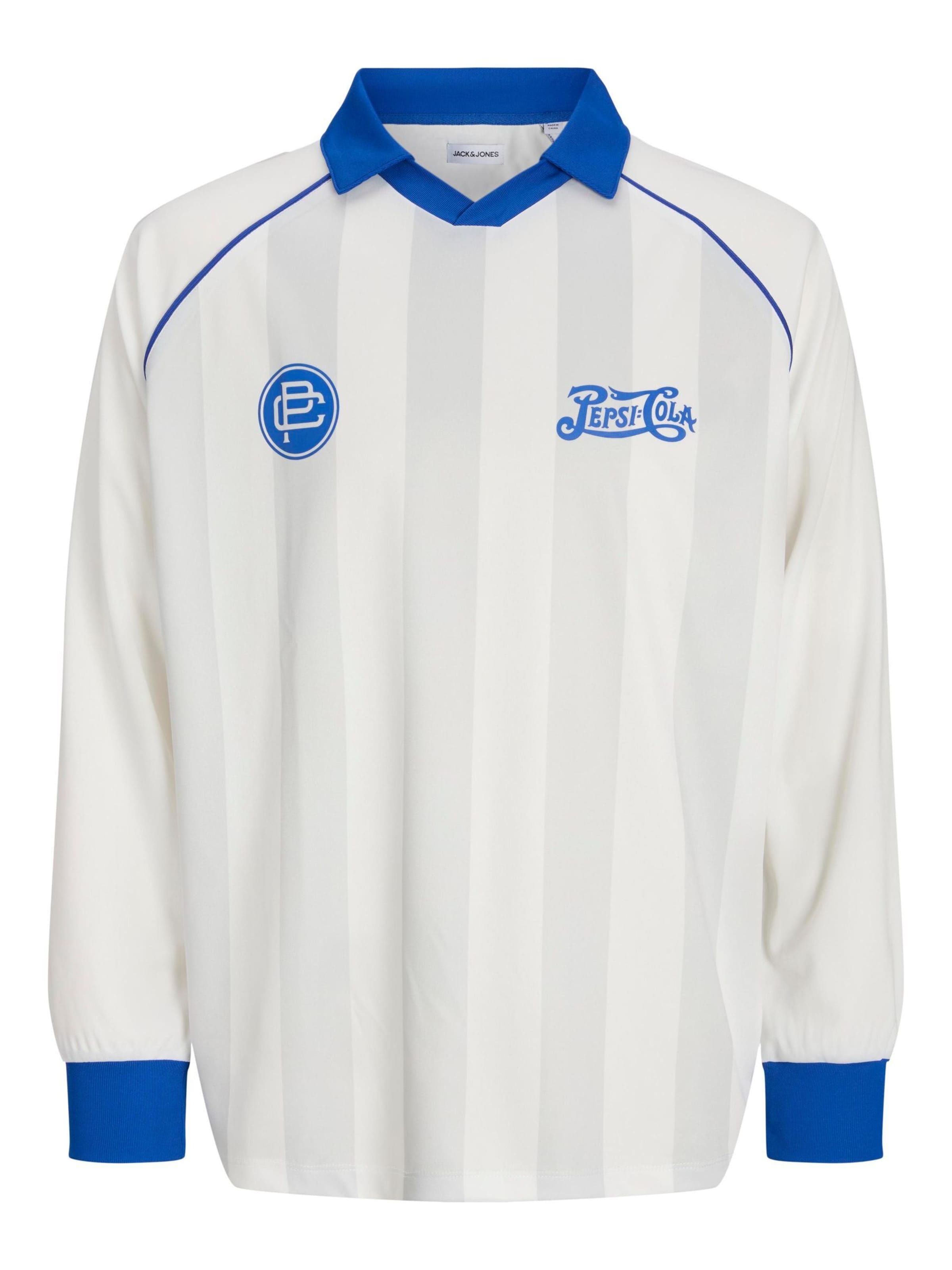 JACK & JONES Bluser & t-shirts 'JJPEPSI' i hvid