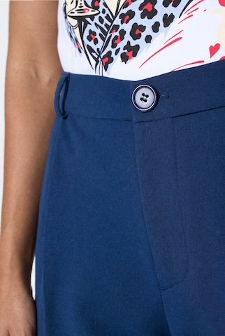 MIAMODA Regular Hose in Blau