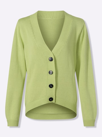 heine Gebreid vest in Groen