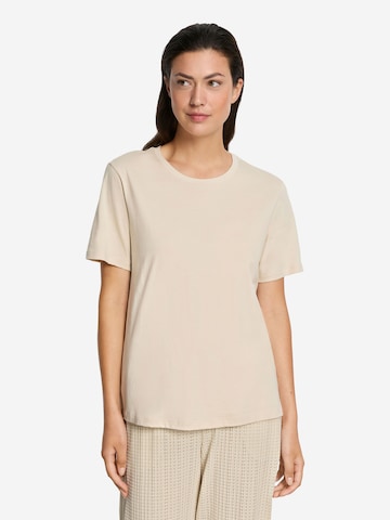 Hanro Shirt ' Natural Shirt ' in Beige: voorkant