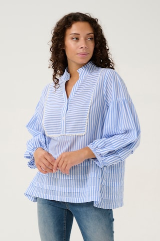 CULTURE Blouse 'CUJax' in Blue: front