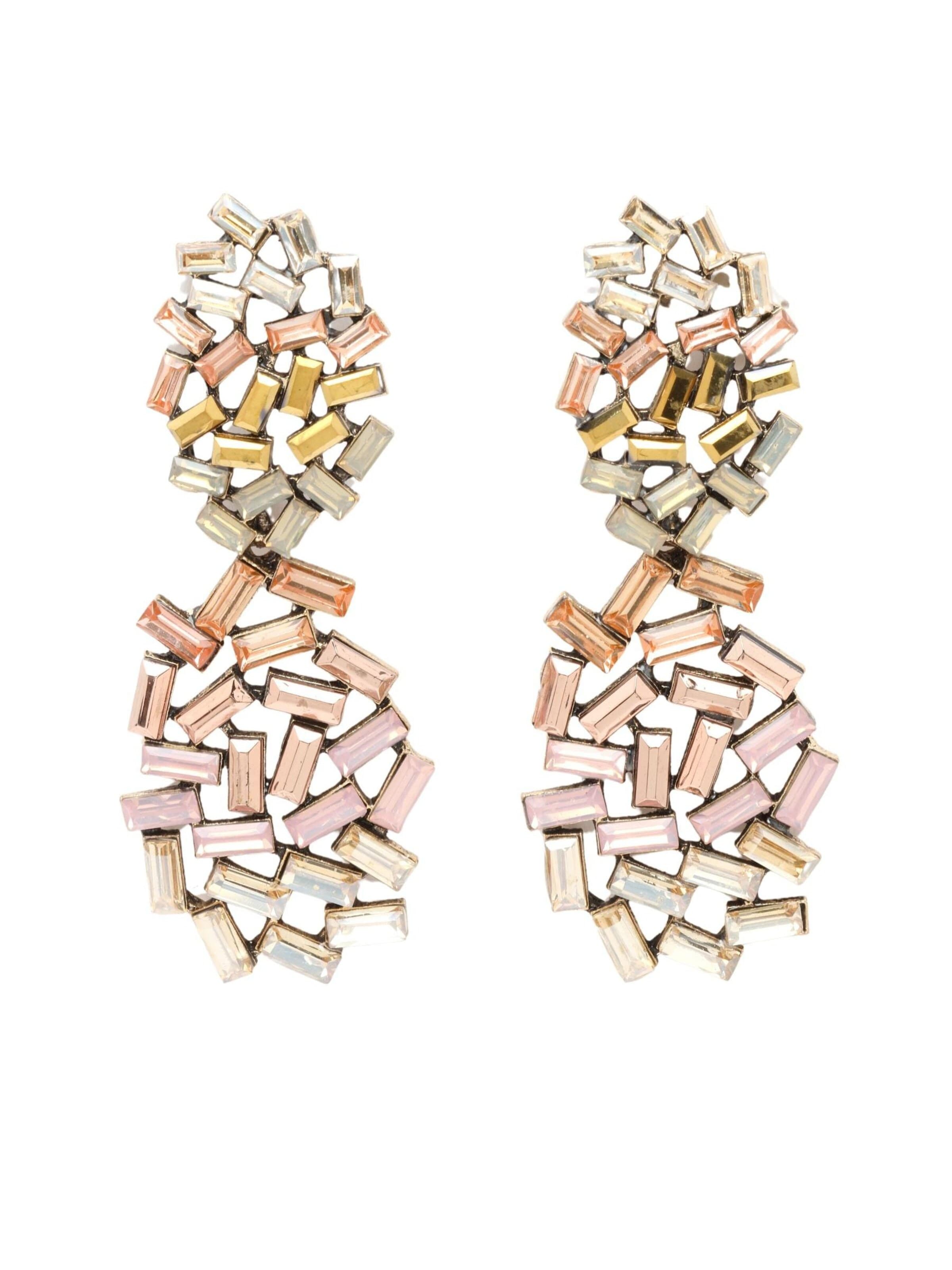 AVANT-GARDE PARIS Earrings 'Rosata' in Mixed colors: front