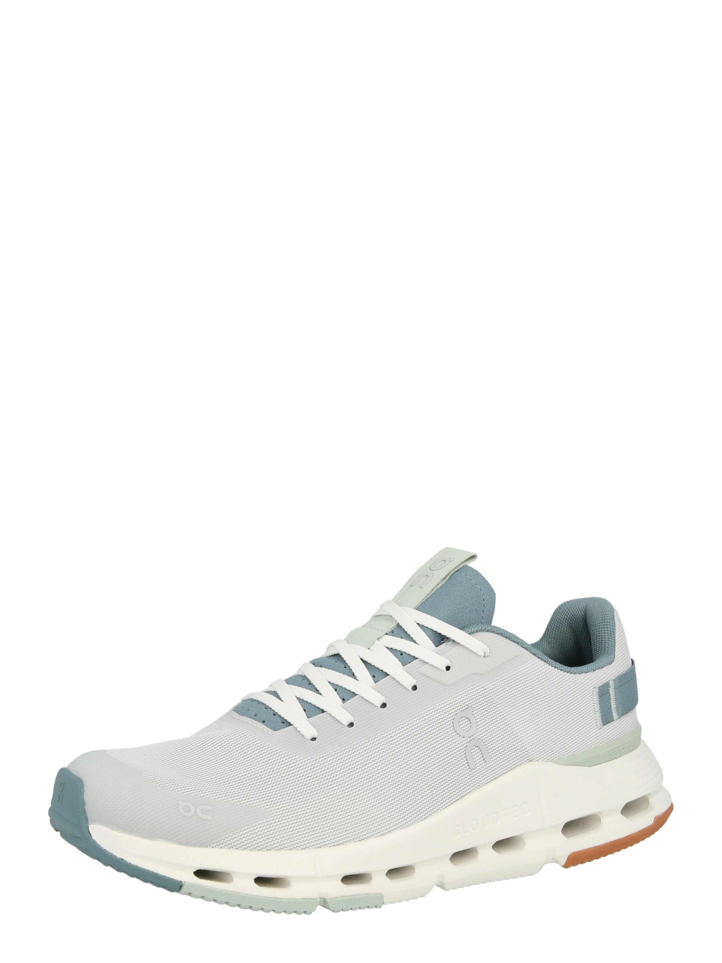 On Rövid szárú sportcipők 'Cloudnova Form 2' - szürke: elől