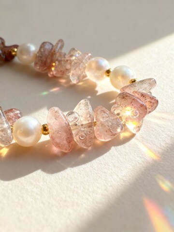 Nemomatheo Bracelet 'Eternal Grace' in Beige