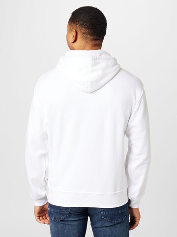 LEVI'S ® Regular Fit Sweatshirt 'Relaxed Graphic Hoodie' in Weiß
