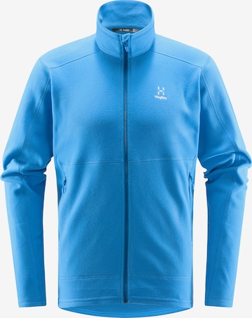 Haglöfs Athletic Fleece Jacket 'Buteo' in Blue: front