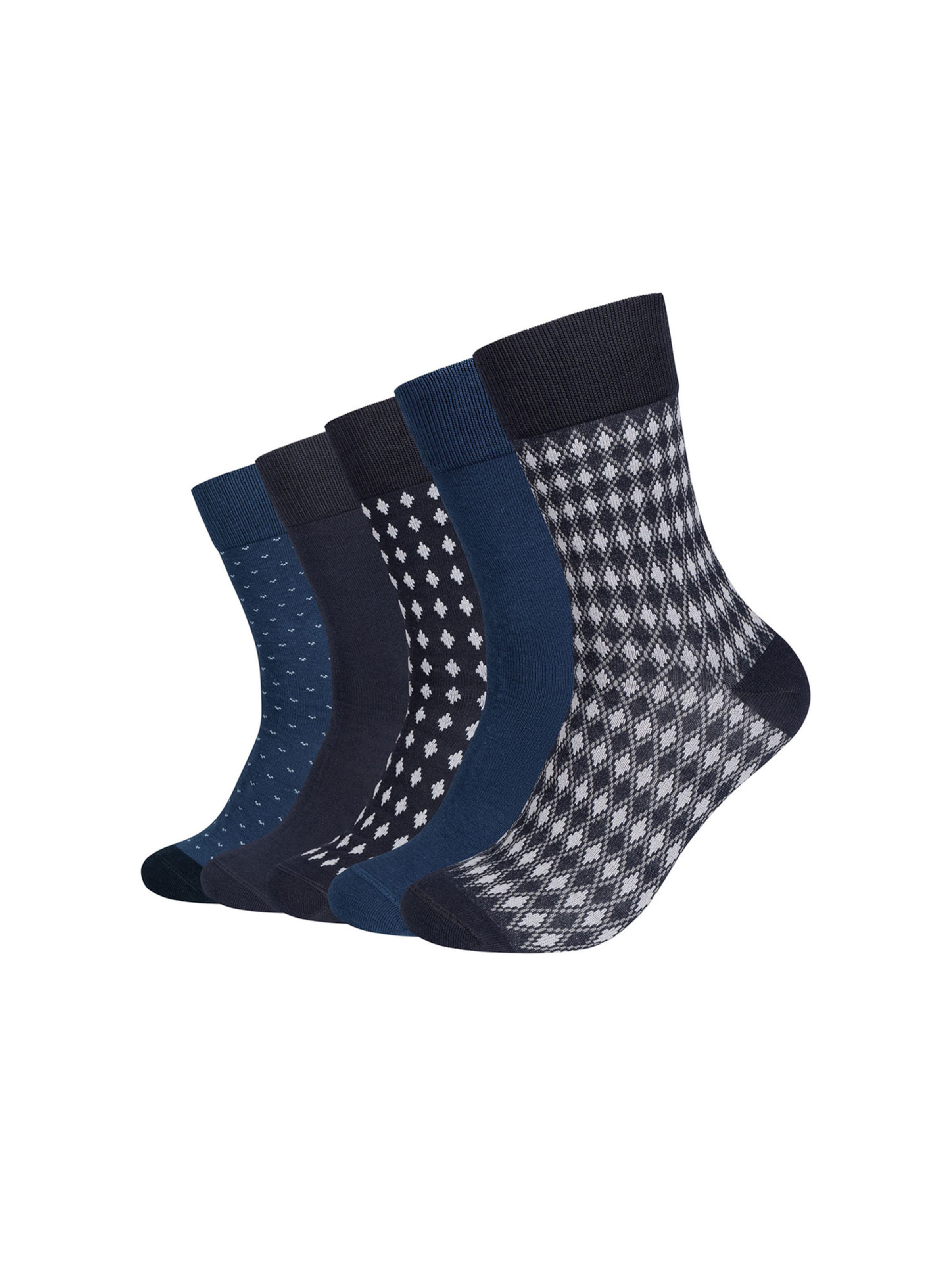 s.Oliver Socks in Blue: front