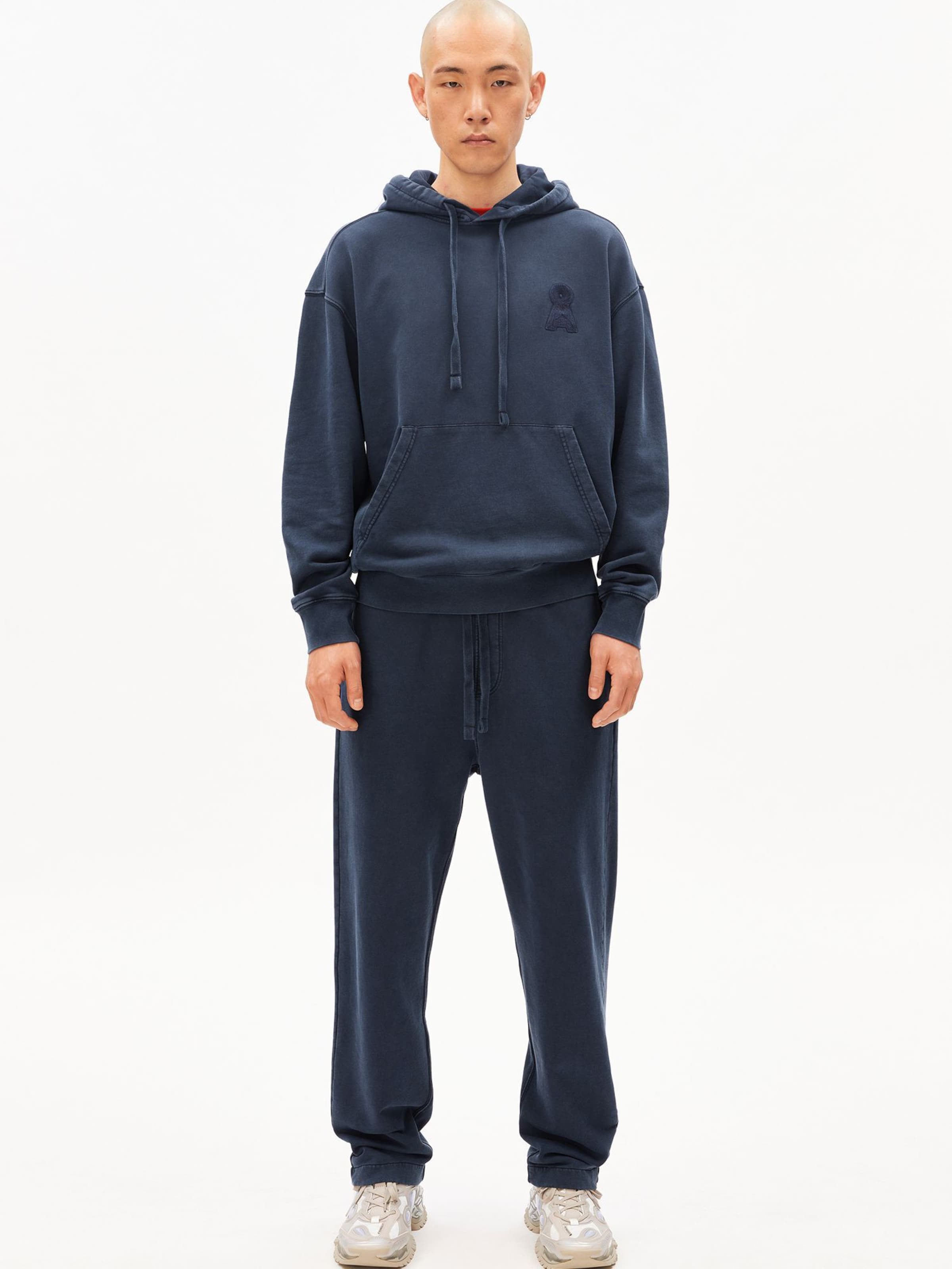 ARMEDANGELS Kapuzenpullover in Blau: Vorderseite