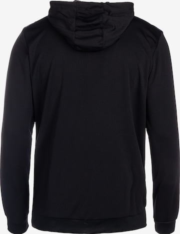 Hummel Athletic Zip-Up Hoodie 'AUTHENTIC' in Black