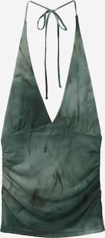 Pull&BearTop - zelena boja: prednji dio