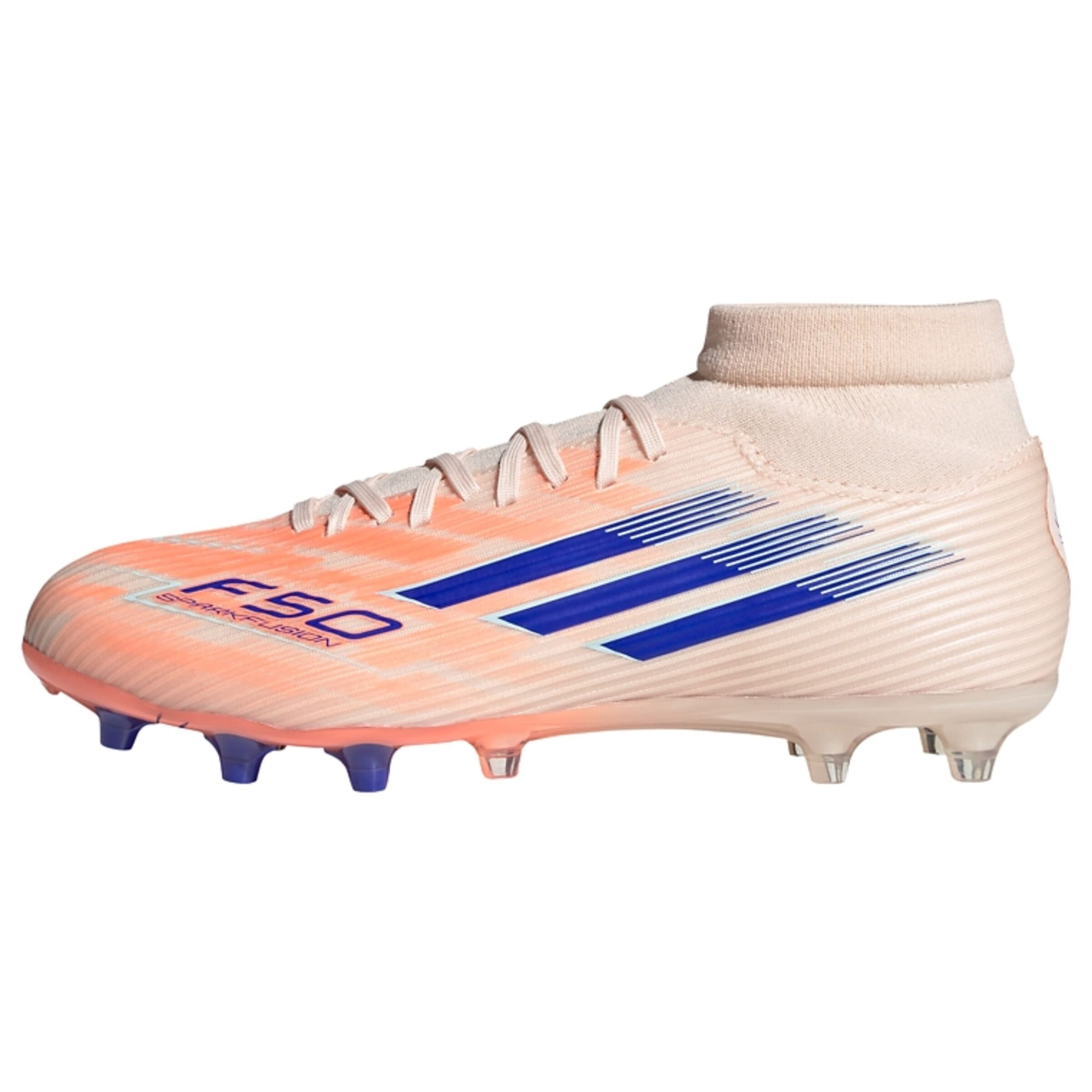 Chaussure de foot 'F50 Sparkfusion League' ADIDAS PERFORMANCE en orange : devant