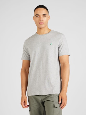 UNITED COLORS OF BENETTON Shirt in Grey: front