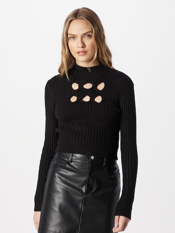 Tally Weijl Sweater in Black: front