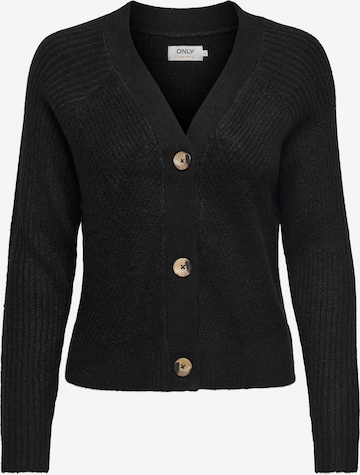 ONLY Knit Cardigan 'Carol' in Black: front