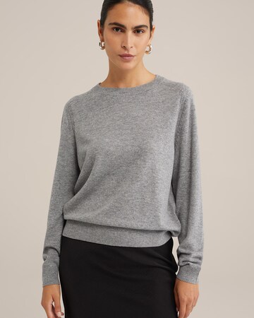 Pull-over WE Studio en gris : devant
