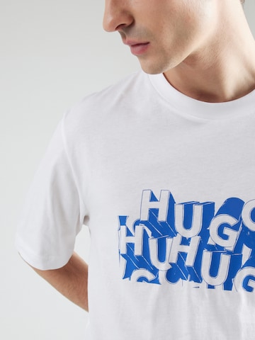 HUGO Shirt 'Nafralo' in White