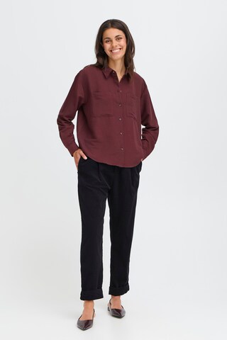 Fransa Blouse in Red