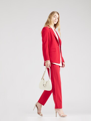 BOSS Slimfit Hose 'Tobaluka10' in Rot