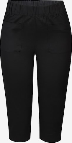 ze-ze Regular Broek 'Fini 115' in Zwart: voorkant