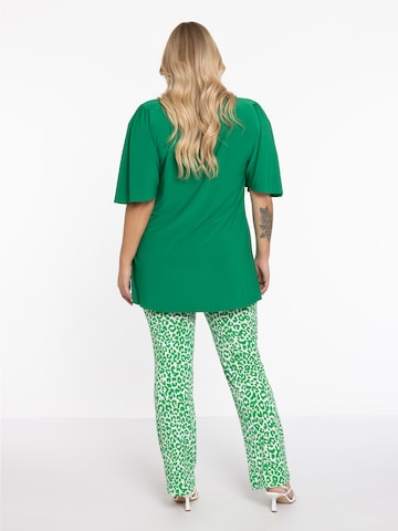 YOEK Regular Trousers in Green