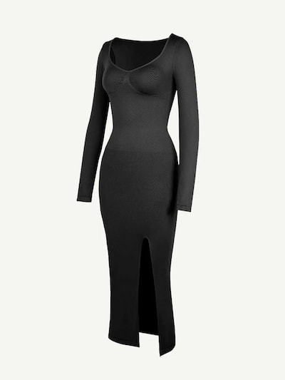 FÉMINITÉ Fatale Kleid 'ELENA' in schwarz, Produktansicht
