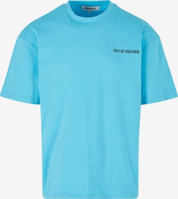 9N1M SENSE Shirt in Blauw: voorkant