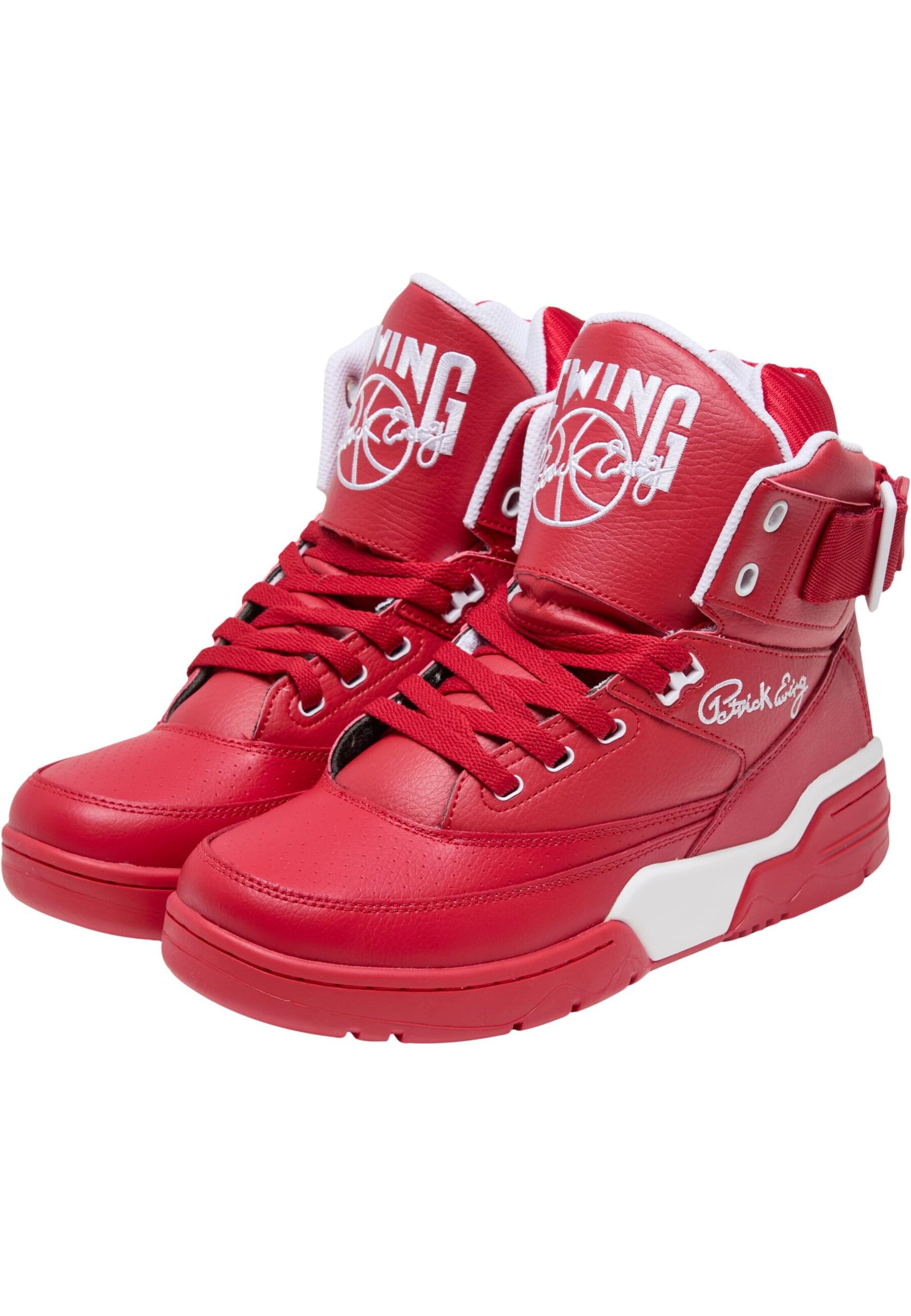 Ewing Kotníkové tenisky – červená