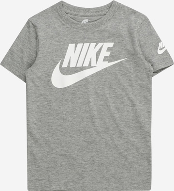 Nike Sportswear Shirt 'FUTURA EVERGREEN' in Grey: front