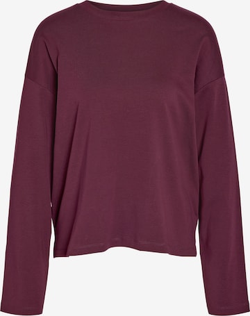 Noisy may Shirt 'NMMocca' in Lila: voorkant