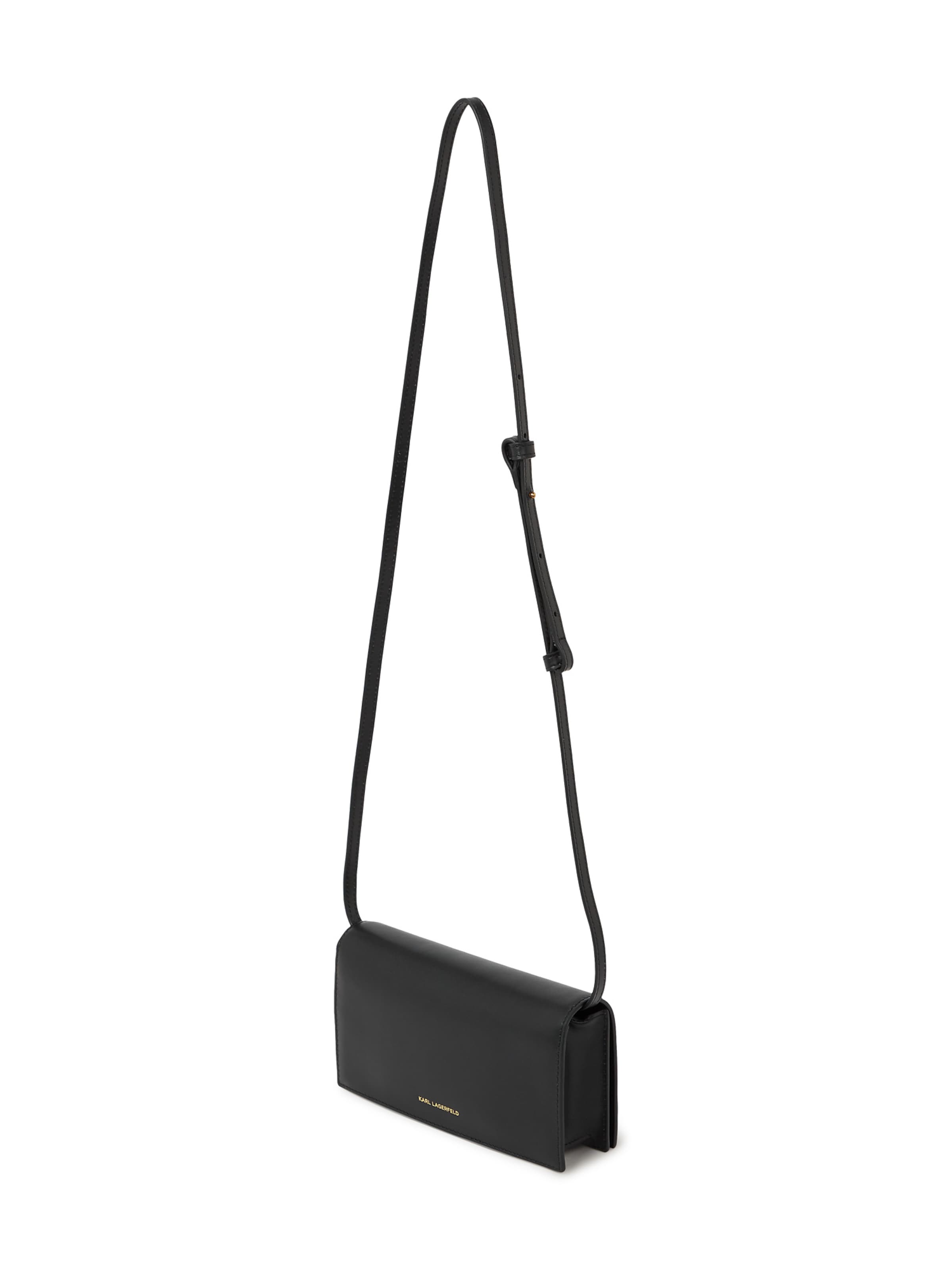 Clutch ' MINI K/AUTOGRAPH ' de la Karl Lagerfeld pe negru