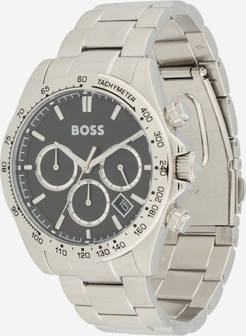 sidabrinė BOSS Analoginis (įprasto dizaino) laikrodis 'Hero 2.0': priekis