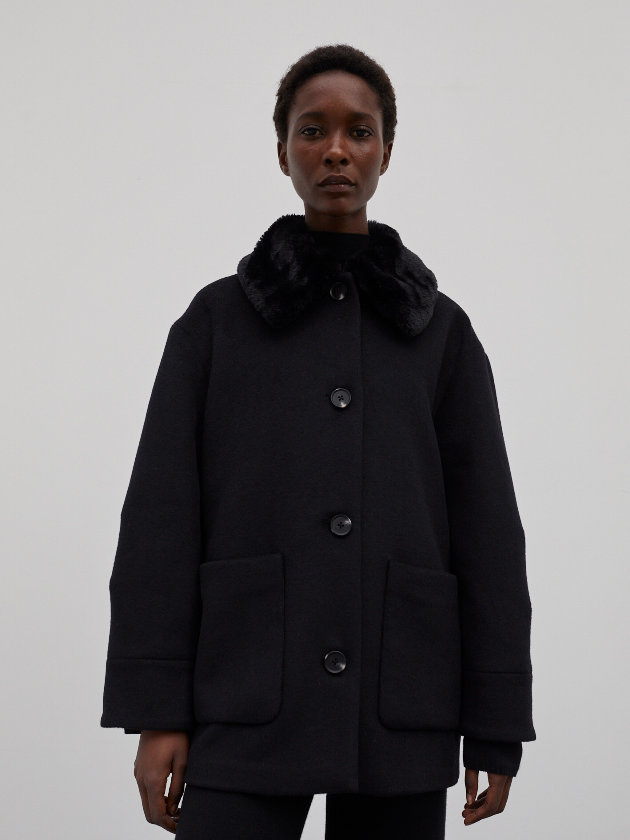 EDITED Produits Veste d’hiver 'Jessy' noir